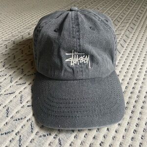 stussy washed stock low pro cap